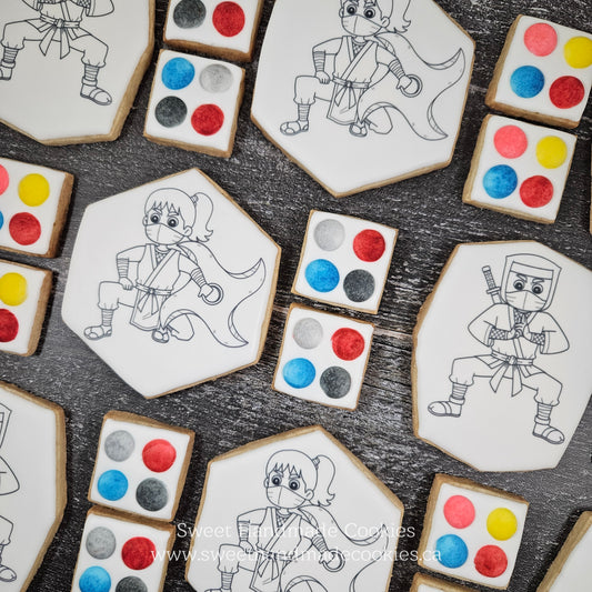 Paint-Your-Own Ninja Cookies