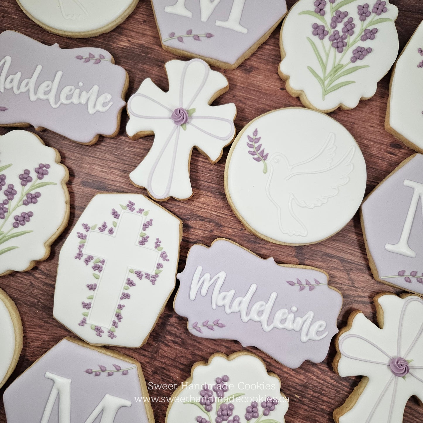 Baptism Cookies for Madeleine
