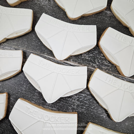 Jockey Underwear Cookies for a 50th Birthday