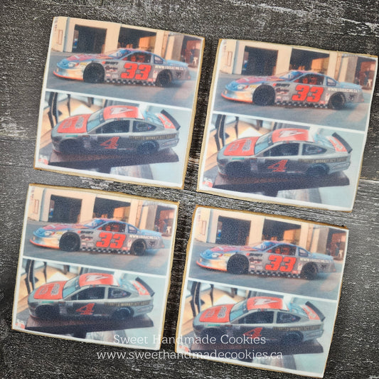 Race Car Photo Cookies (2)