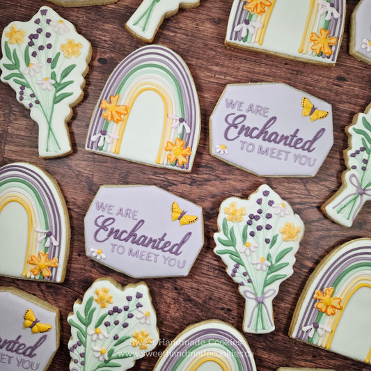 Baby Shower Cookies - Enchanted to Meet You