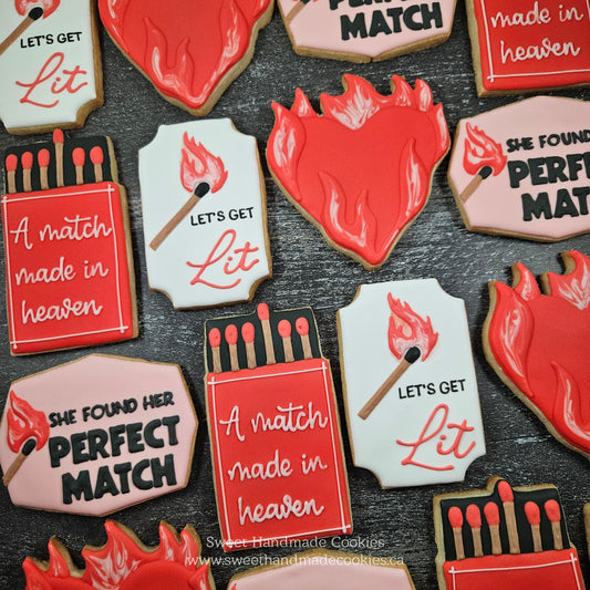 Bachelorette Cookies - Perfect Match