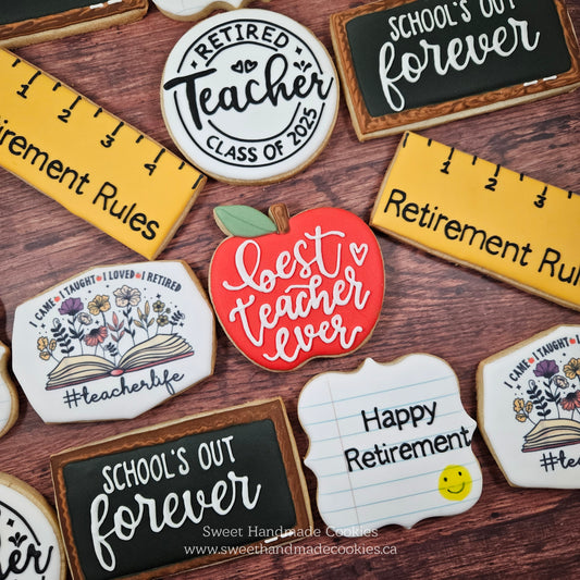 Retirement Cookies - Best Teacher Ever