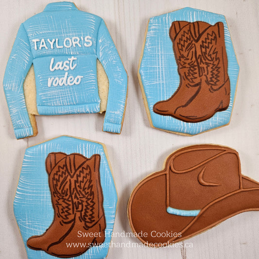 Bachelorette Cookies - Last Cowgirl Rodeo