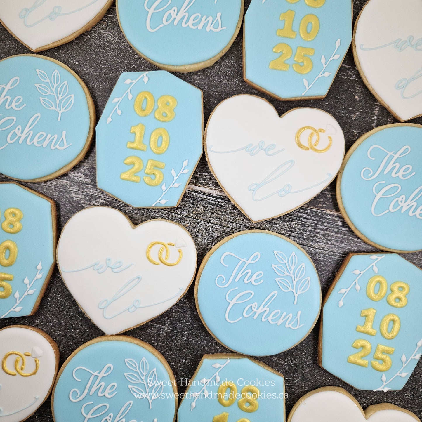 Wedding Cookies - The Cohens