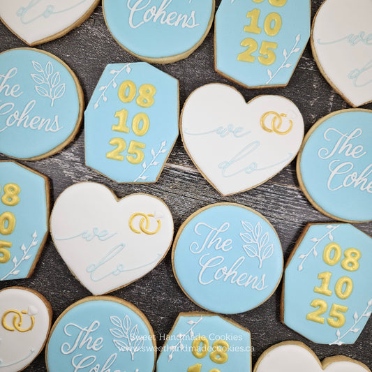 Wedding Cookies - The Cohens