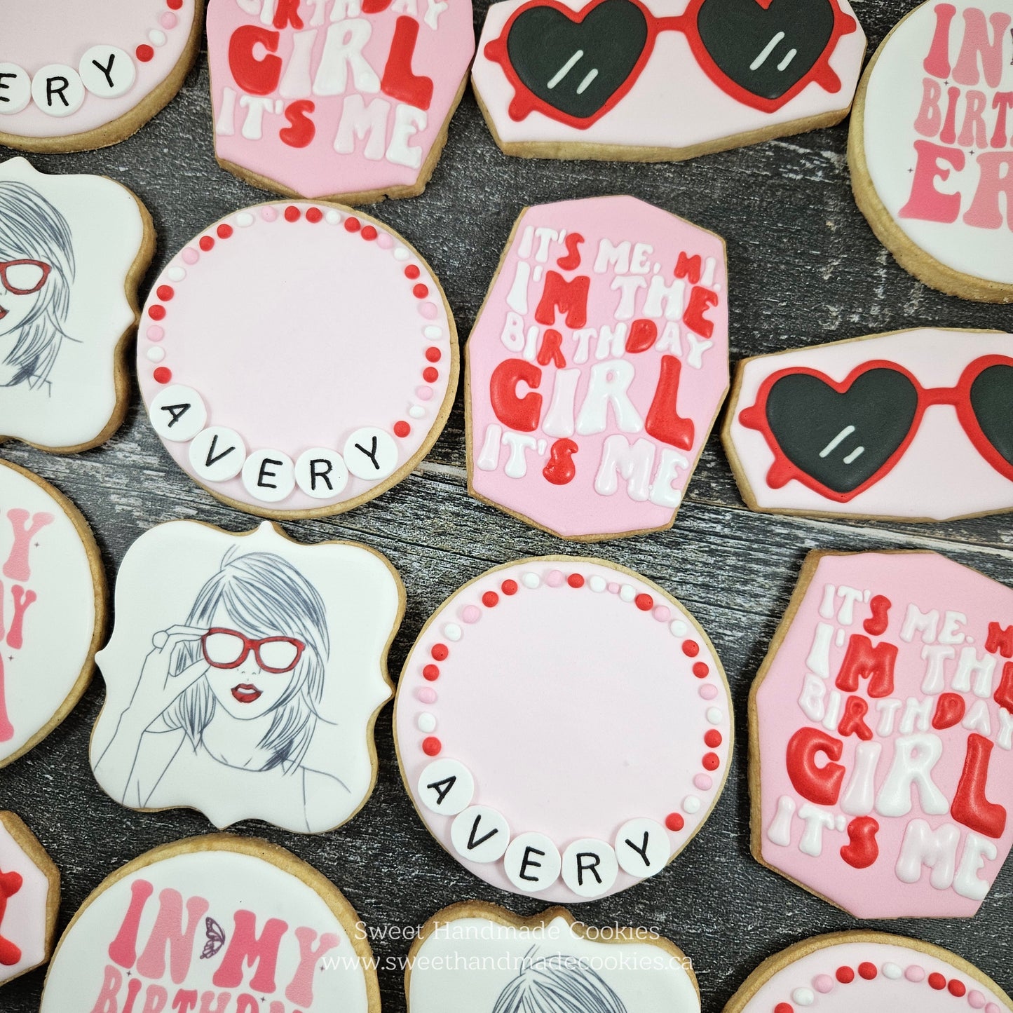 Taylor Swift Cookies for Avery
