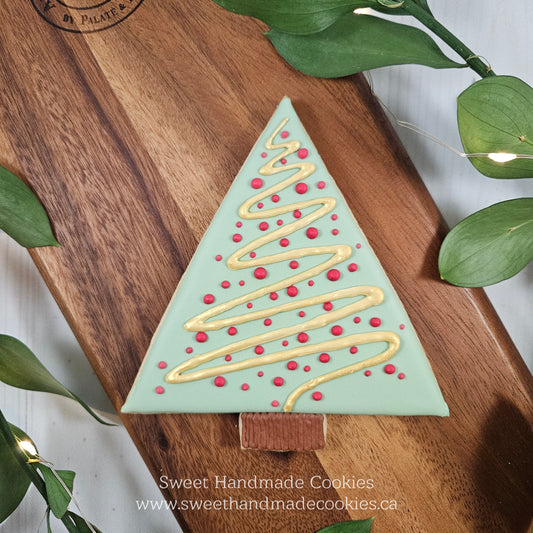 XL Christmas Tree Cookies