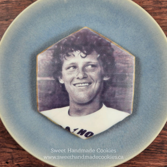 Terry Fox Face Cookies