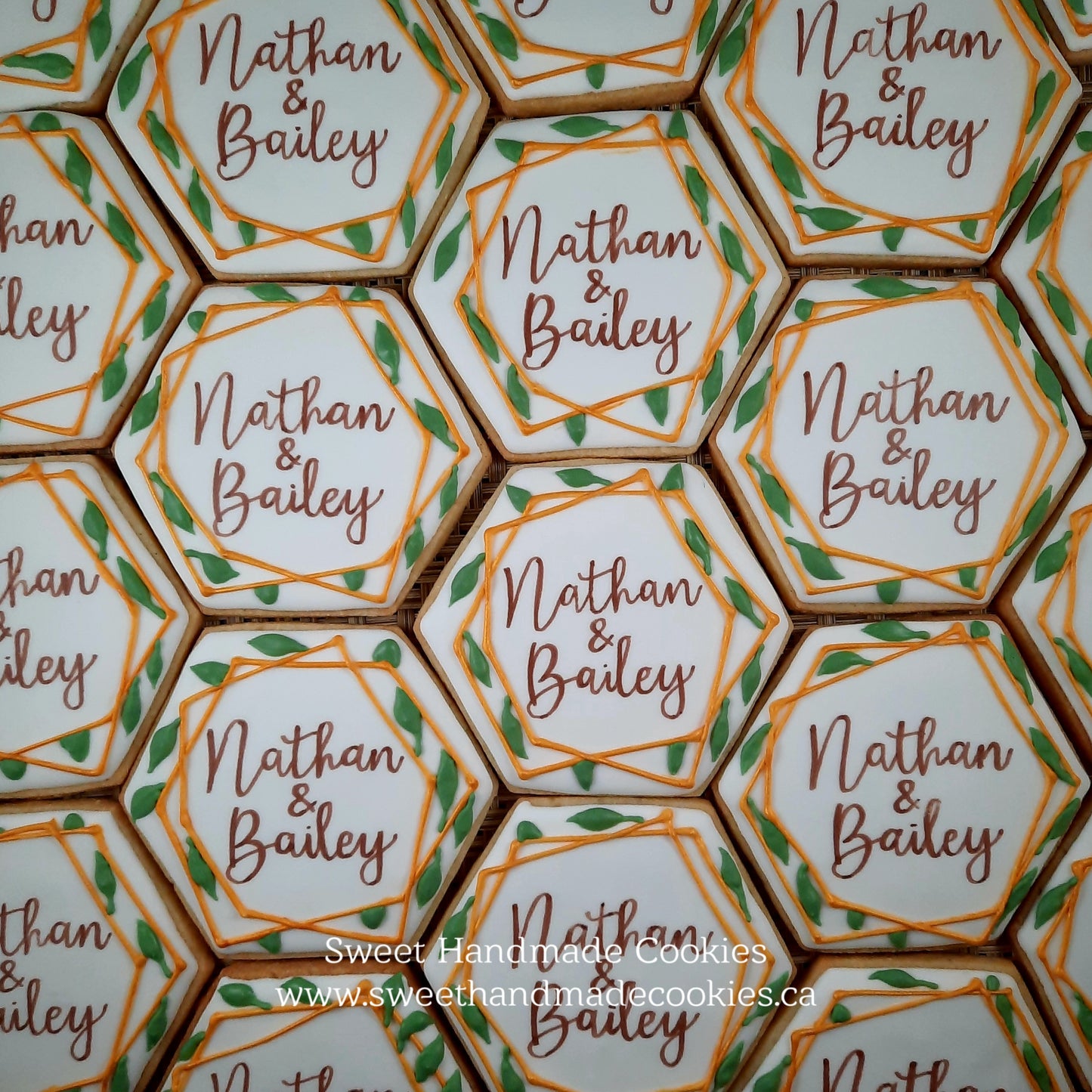 Engagement Cookies for Nathan and Bailey