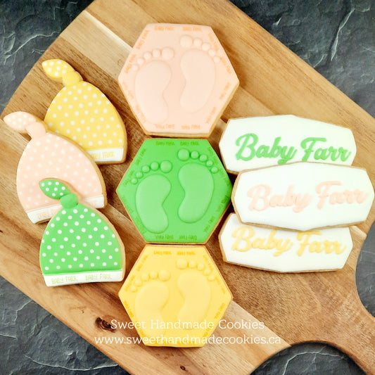 Baby Shower Cookies - Baby Farr
