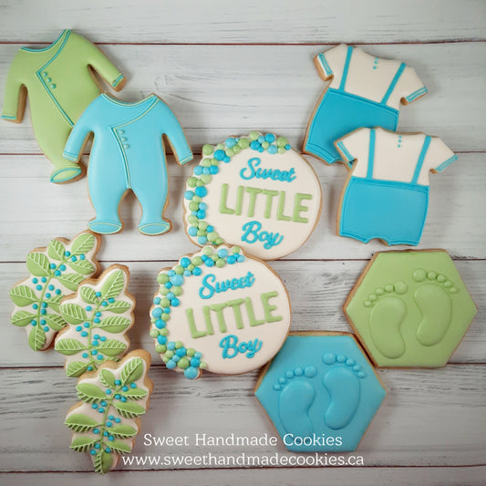 Baby Shower Cookies - Sweet Little Boy