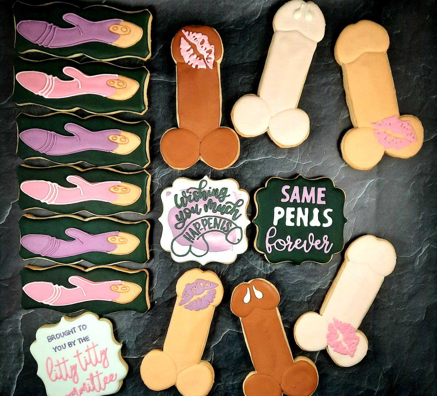Bachelorette Same Penis Forever Cookies