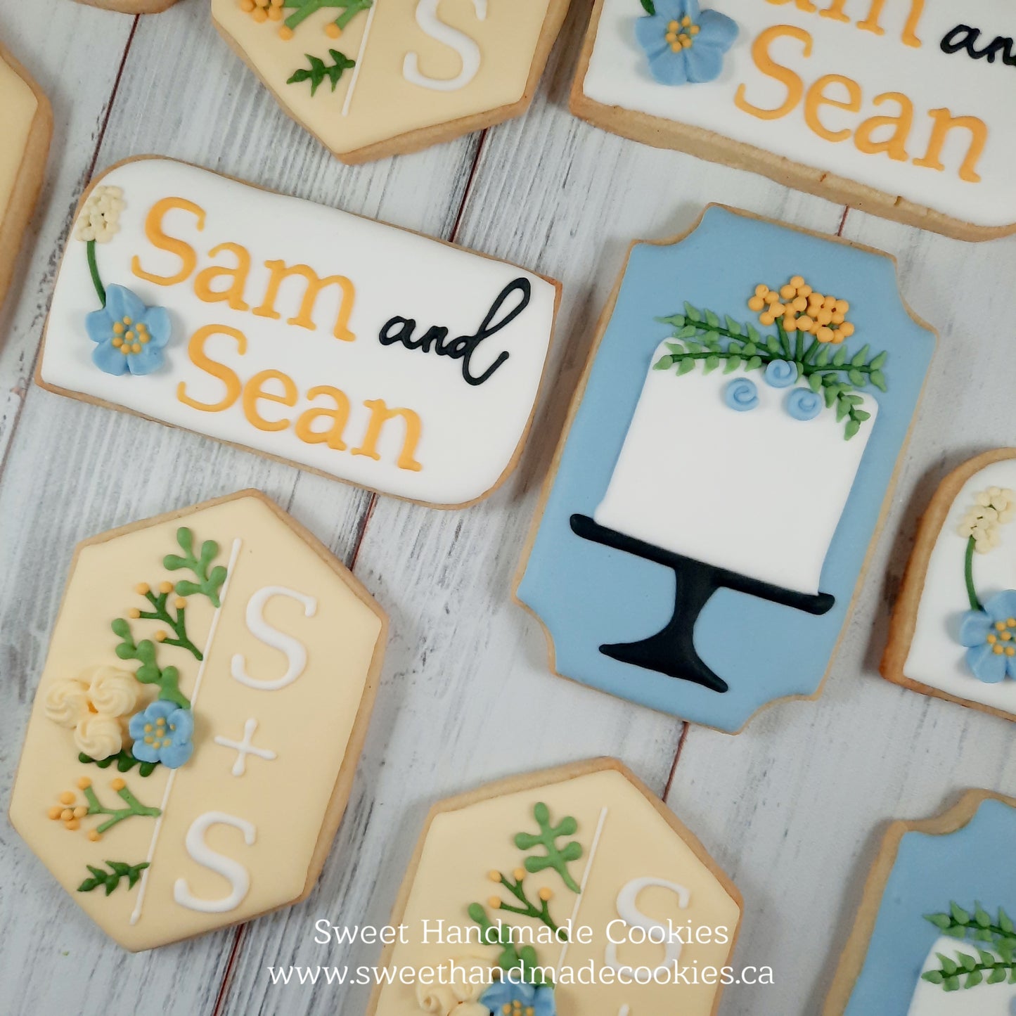Bridal Shower Cookies - Sean & Sam