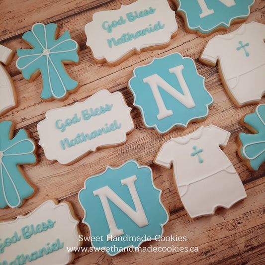 Baptism Cookies for Nathanial
