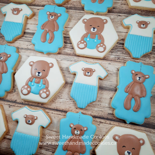 Baby Shower Cookies - Teddy Bears