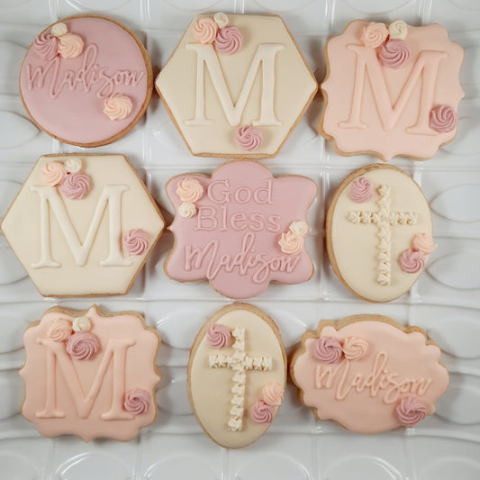 First Communion Cookies for Madison