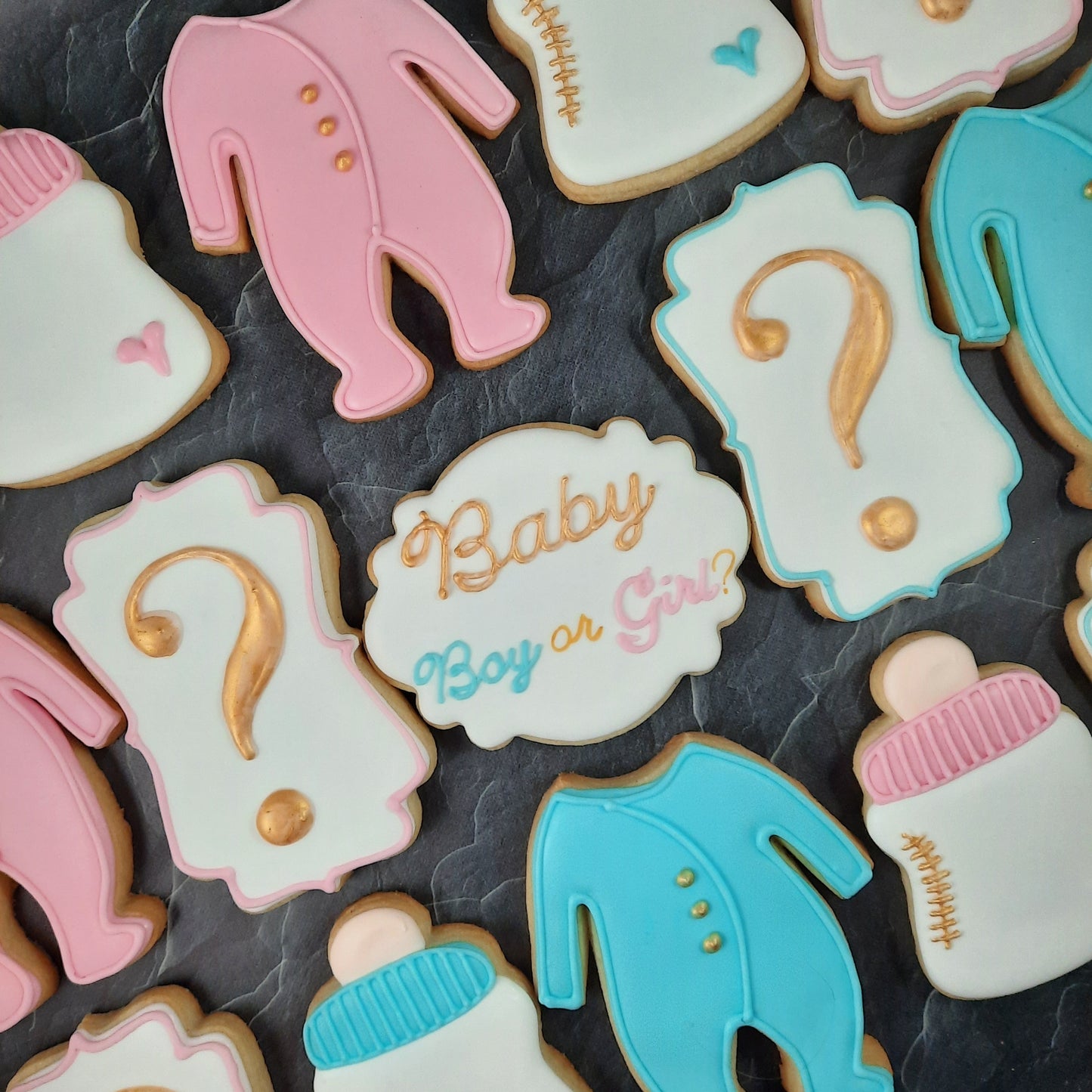 Gender Reveal Cookies - Boy or Girl?